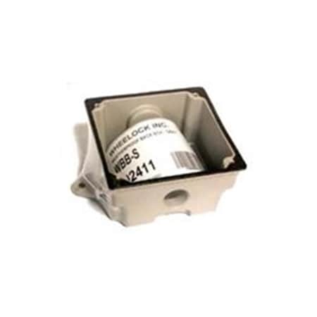 Wheelock Waterproof Back Box For Mounting Horn Strobes - Silver WBB-S